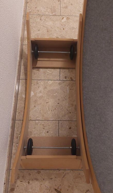 Katzenbaum - Kratzbaum: Katzenlaufrad, Holz, 120 cm Durchmesser – Gebraucht aus Pfäffikon ZH von Stagedesign 3