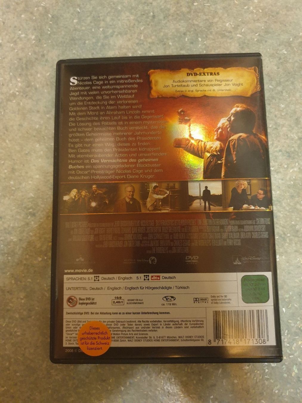 Tutti i DVDs: National Treasure 2 – Usato da Rothenthurm venduto da Lord-Ren 1