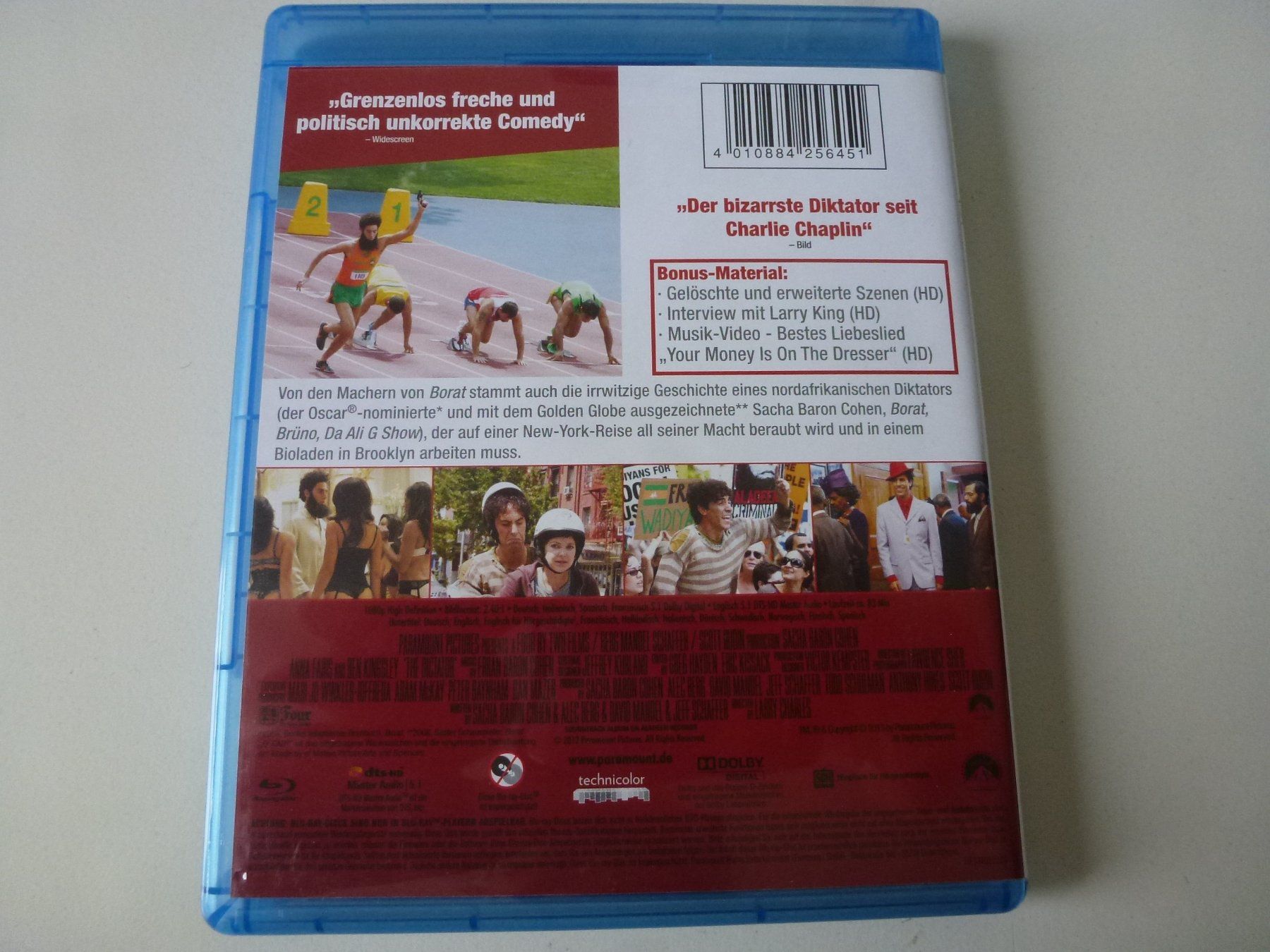 Tutti i DVDs: Der Diktator (Blu-Ray) – Nuovo (secondo la descrizione) da Bern venduto da Frebo 1
