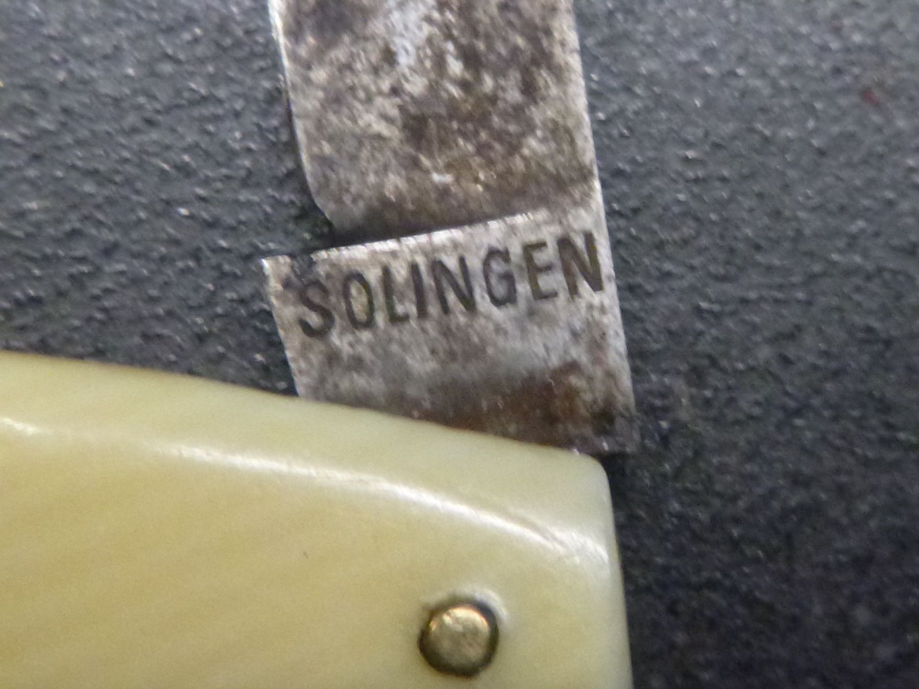 Solingen Coltelli tascabile: Sackmesser mit Werbegravur "Aareschlucht" – Usato da Freudwil venduto da Traktor57 4