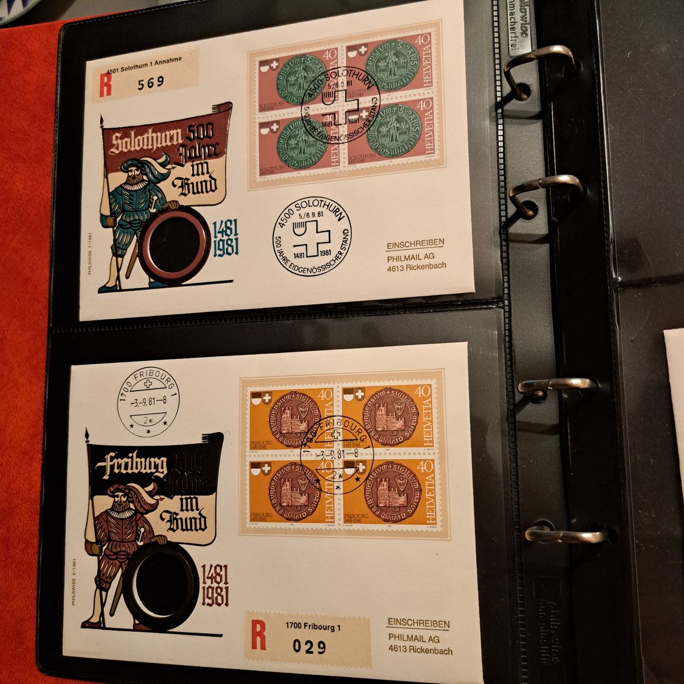 Tutti i francobolli: Numisbriefe – Nuovo e nell'imballaggio originale da unteraegeri venduto da Marimari 4