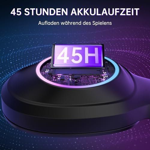 Cuffie: Gaming Headset kabellos PC PS5 PS4 Switch 2 4 GHz Wireless – Nuovo e nell'imballaggio originale da Hundwil venduto da tec_mm27 5