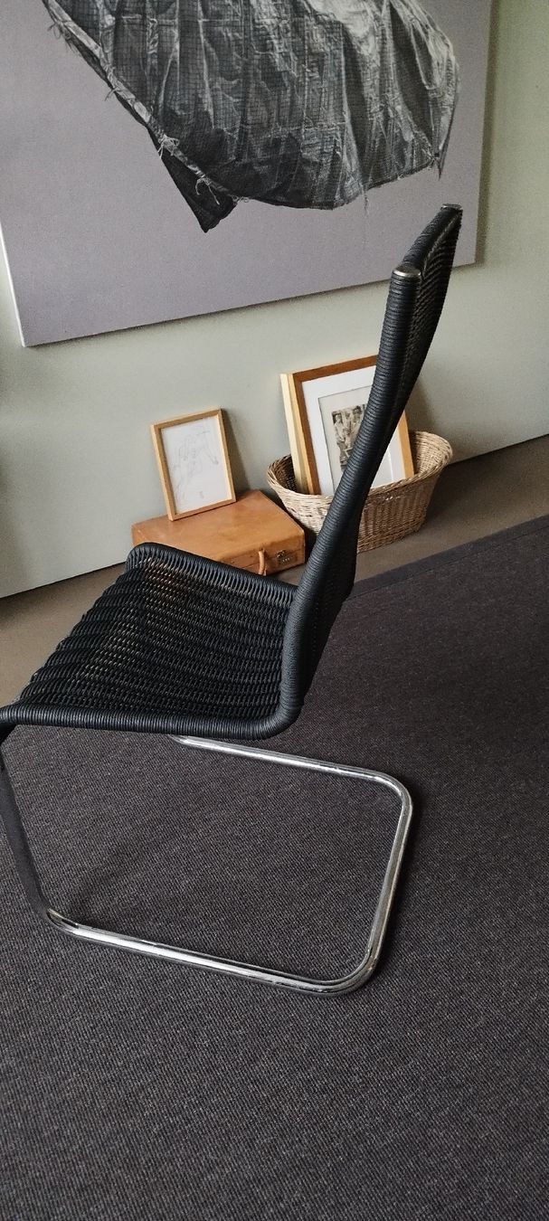 Tecta Poltrone: Tecta B20 Stuhl Designklassiker. Schwingsessel Rattan – Usato da Luterbach venduto da Liveyourdream 1