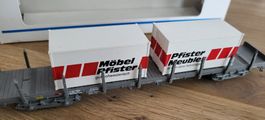 Märklin 4668 Möbel Pfister Containerwagen H0 AC OVP neu