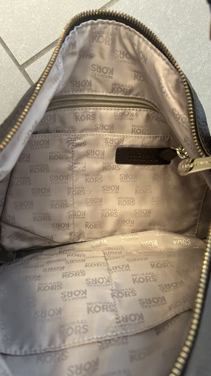 Michael Kors Borse da donna: Michael Kors Handtasche dunkelbraun – Usato da Stäfa venduto da sch_m7kj 1