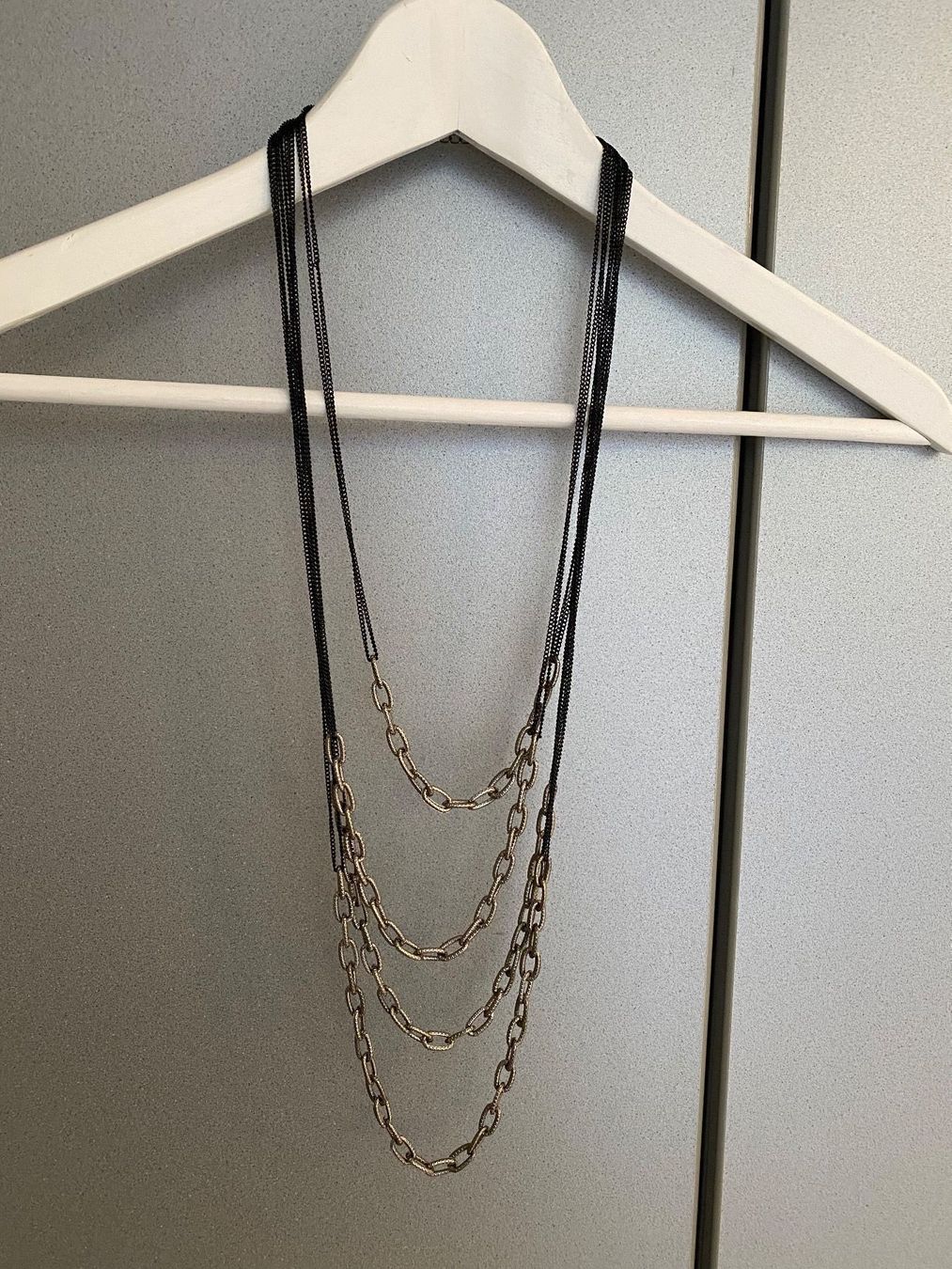 Catenine: Kette schwarz/silberfarben Modeschmuck – Nuovo (secondo la descrizione) da Zürich venduto da Maria2021 1