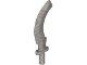 Lego Flat Silver Minifigure, Weapon Sword, Khopesh