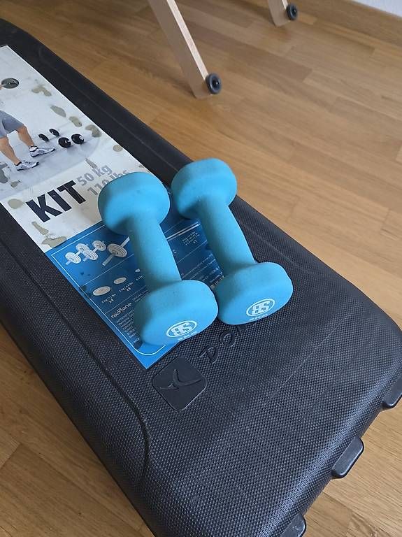 Hometrainer: Set pesi 50kg + panca – Usato da Massagno venduto da eso_2ct7 1