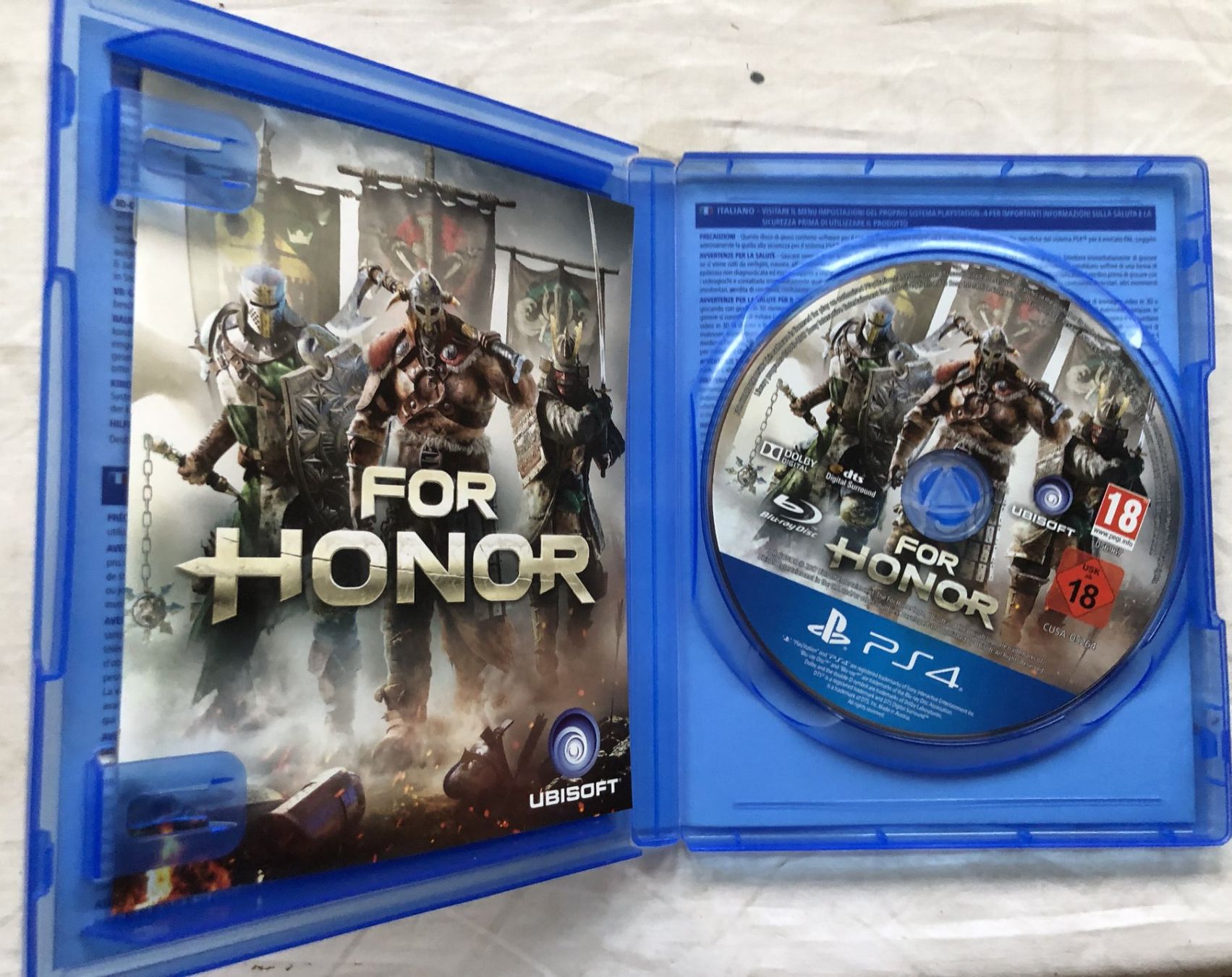 Spiele: PS4 - FOR HONOR – Gebraucht aus Schaffhausen von durruti 1