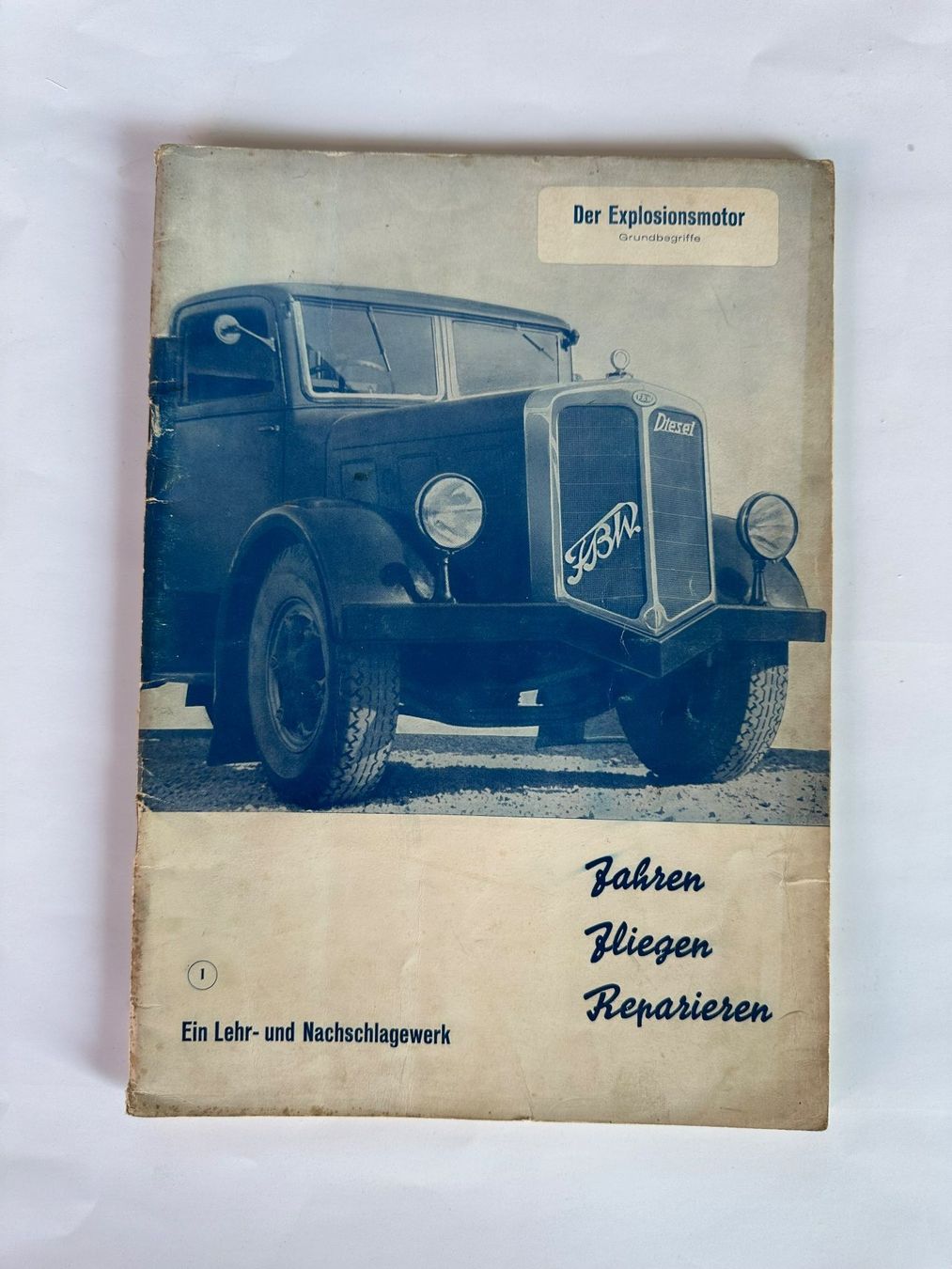 FBW Dokumente: Broschüre  FBW . Der Explosionsmotor – Gebraucht aus Boswil von pavo1