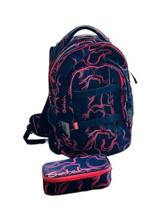 Sac à dos d'école et trousse assortie Satch