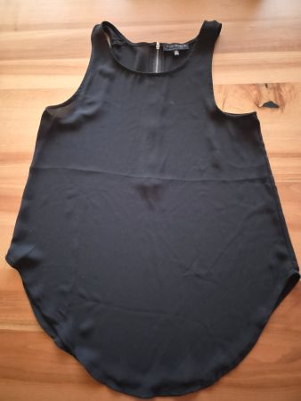 Schickes schwarzes Top von Cotton On, Grösse XS (wie S)