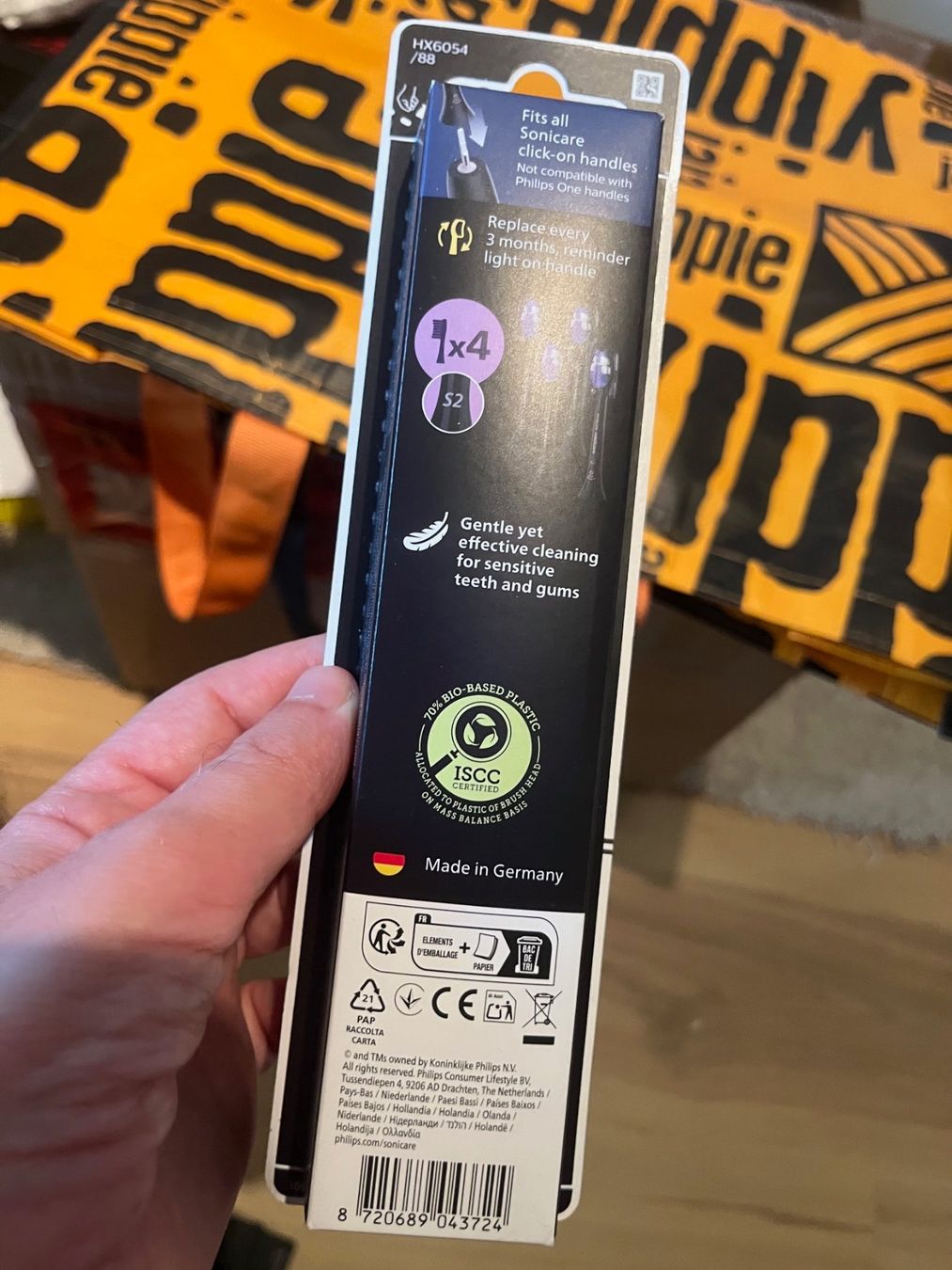 Philips Sonicare Zahnpflege: Philips S2 Sensitive noir x4 – Neu und originalverpackt aus Noville von Berlusconi55 1