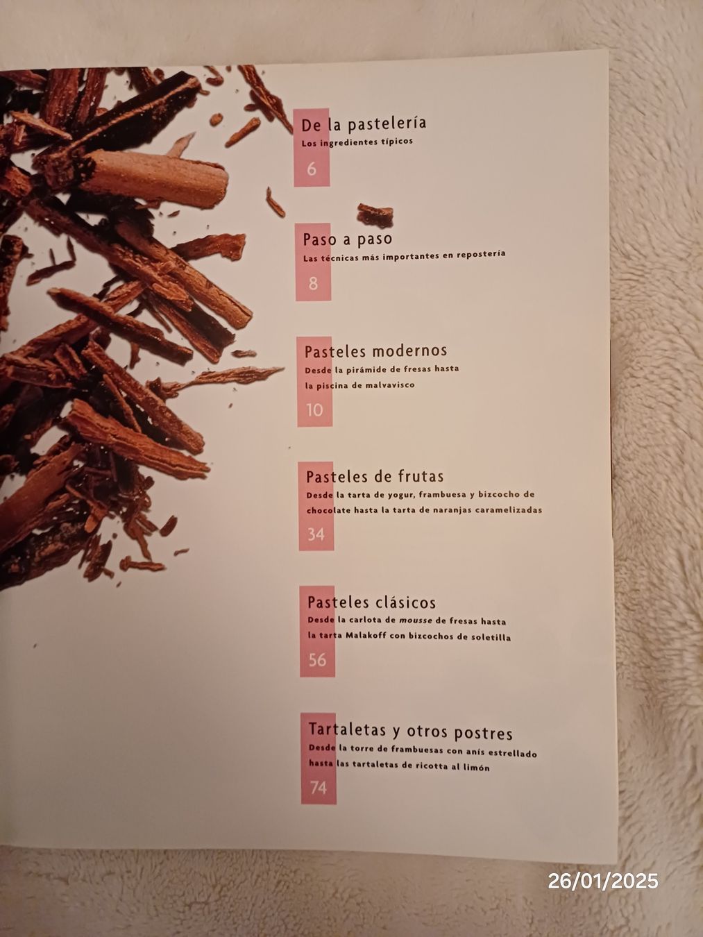Livres: Buch/Zeitschrift - "Pasteles" - Blume - Auf Spanisch – D'occasion à Würenlos par JRP_71 2