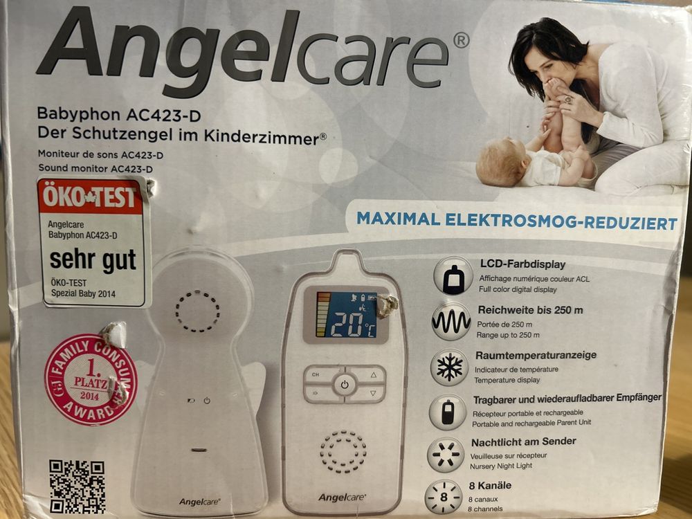 Angelcare AC423-D babyphone ovp Stecker D ohne Batterien