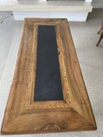 schiefer-Massiv holz Salontisch