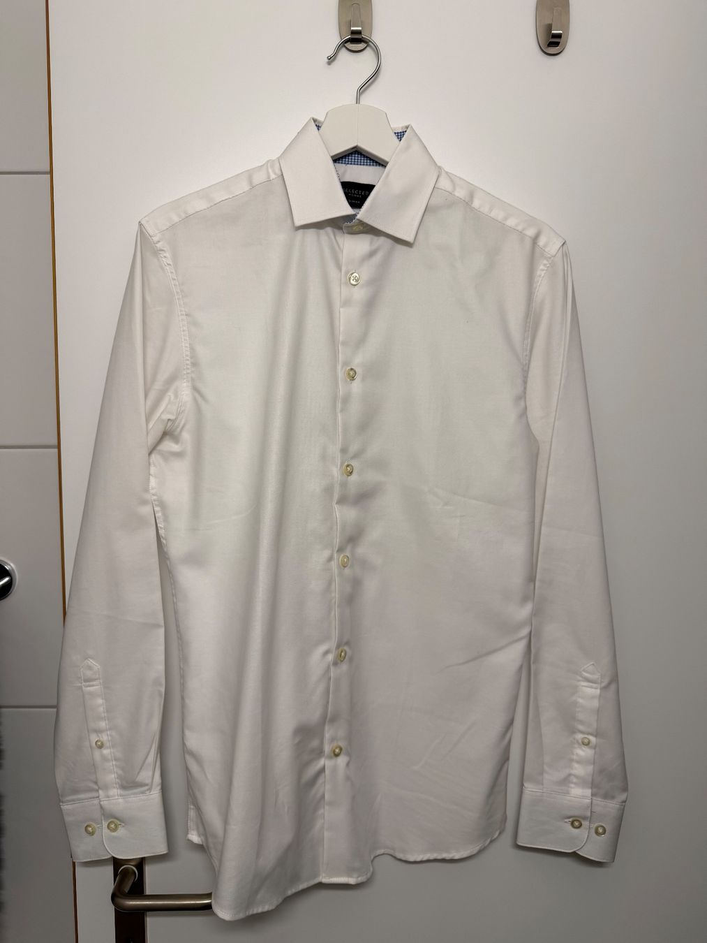 Selected Camicie: Selected - SLHSLIMNEW MARK - Hemd - bright white – Usato da Langenthal venduto da Laesu