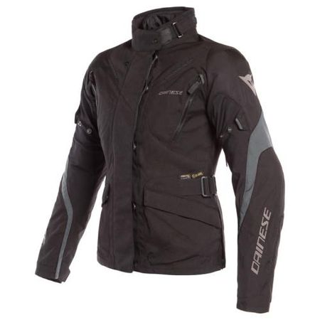 Dainese Damen D-DRY Jacke TEMPEST 2 - schwarz-grau (Grös...