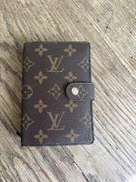 Louis Vuitton Adressbuch Monogram braun guter Zustand