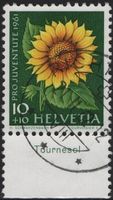 10 Rp. Sonnenblume mit TAB (Tournesel)