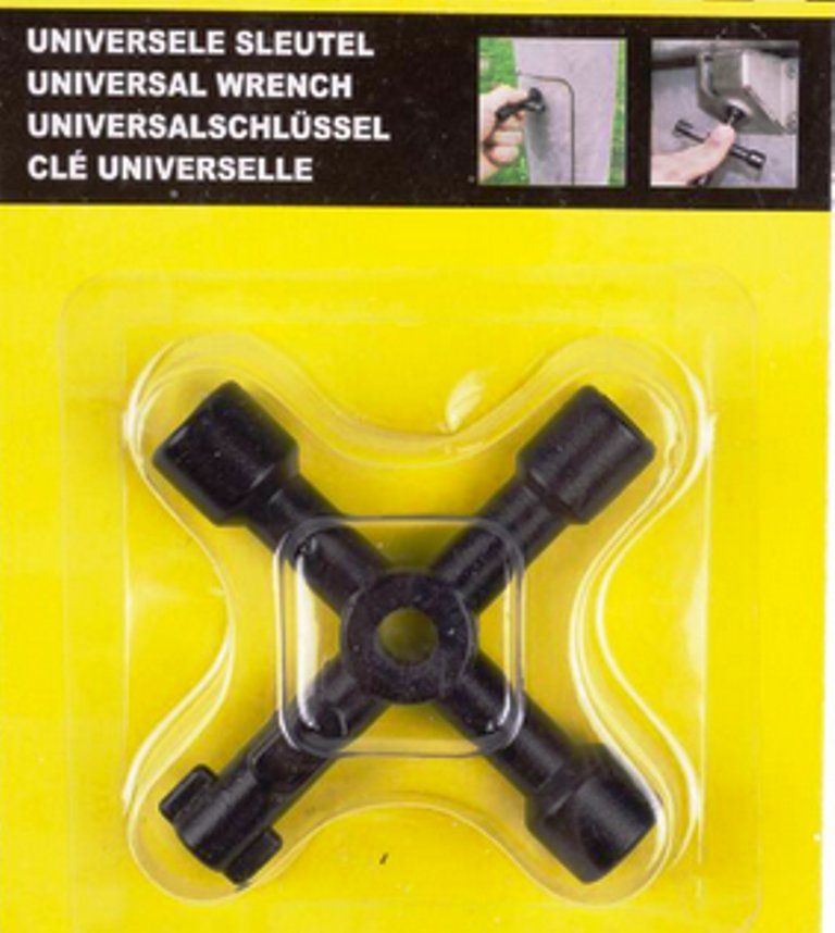Chiavi: 4 Wege Universal Schlüssel Cross Key – Nuovo e nell'imballaggio originale da St. Gallen venduto da schnaeppchen-preise 1