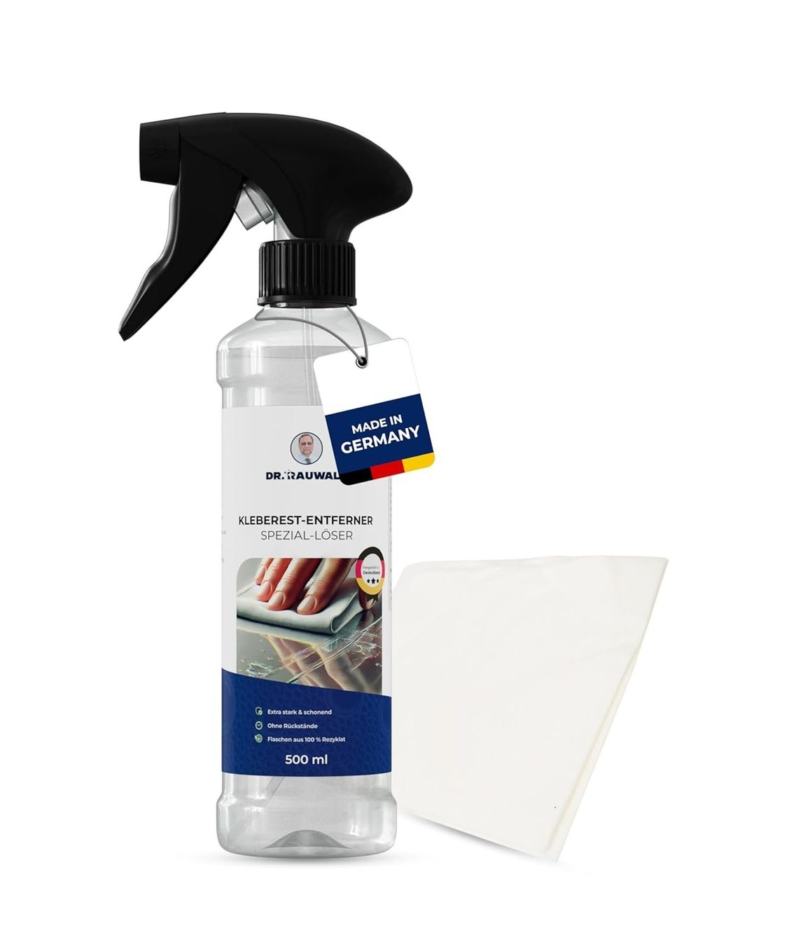 Prodotti di pulizia: Kleberestentferner 500ml mit Reinigungstuch – Nuovo e nell'imballaggio originale da Suhr venduto da SchnapperCH