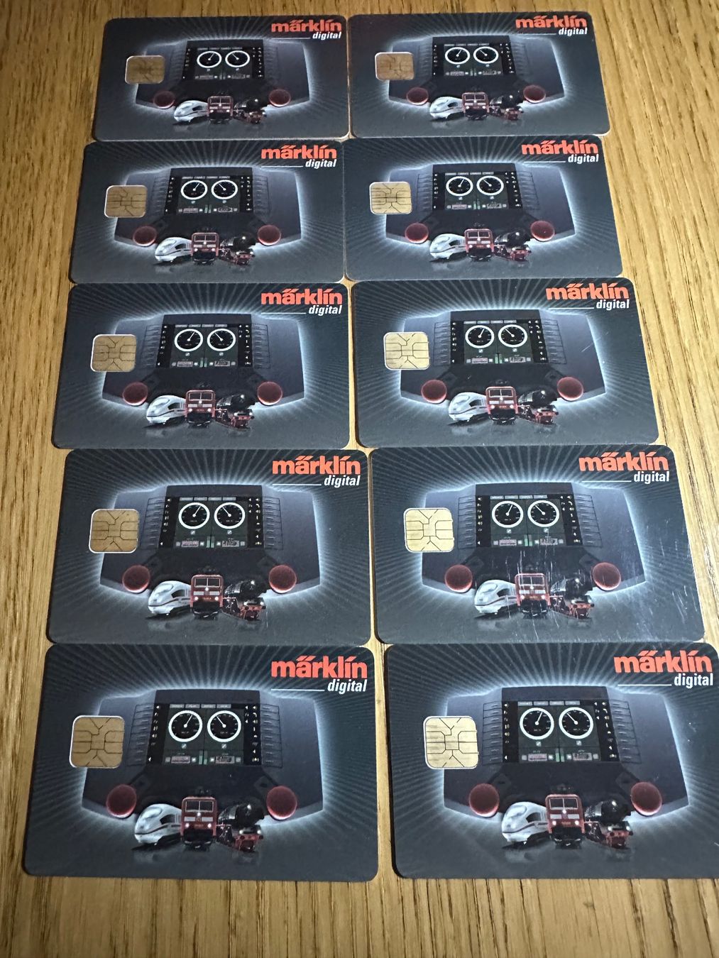 Märklin Modellini di ferrovie: 10 Cartes Digital pour HO – Usato da Onex venduto da paclemarin