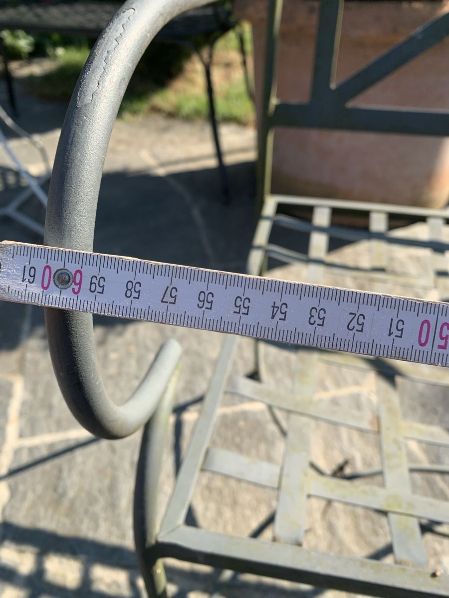 Sessel: 4 Antike Garten Sessel Eisen – Gebraucht aus Oberuzwil von Baer113 5