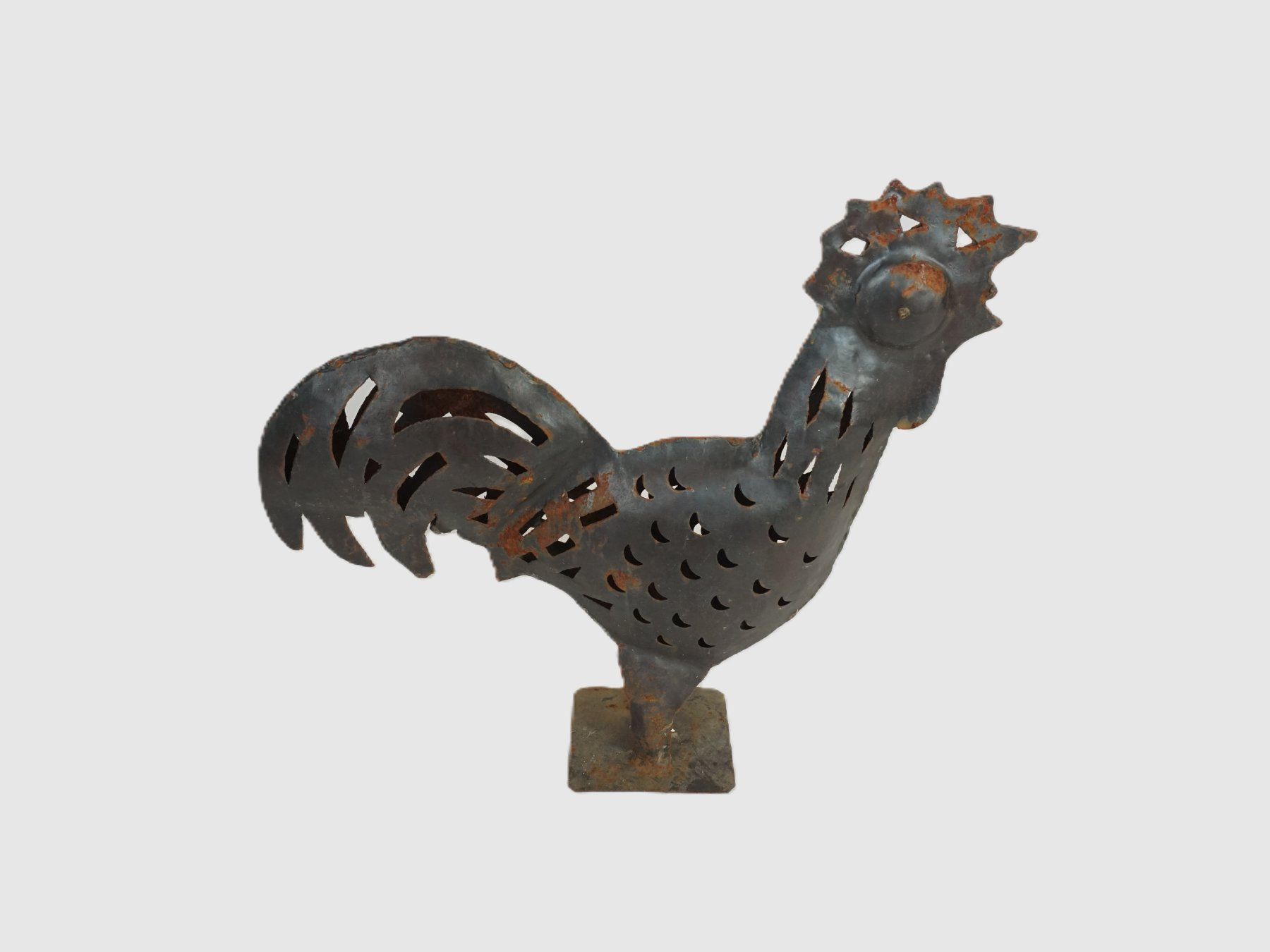 Statuette: Huhnfigur Metall – Usato da Pratteln venduto da Restwert_Pratteln 1