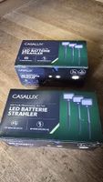 2x CASALUX LED Batterie Strahler 3er Set neu