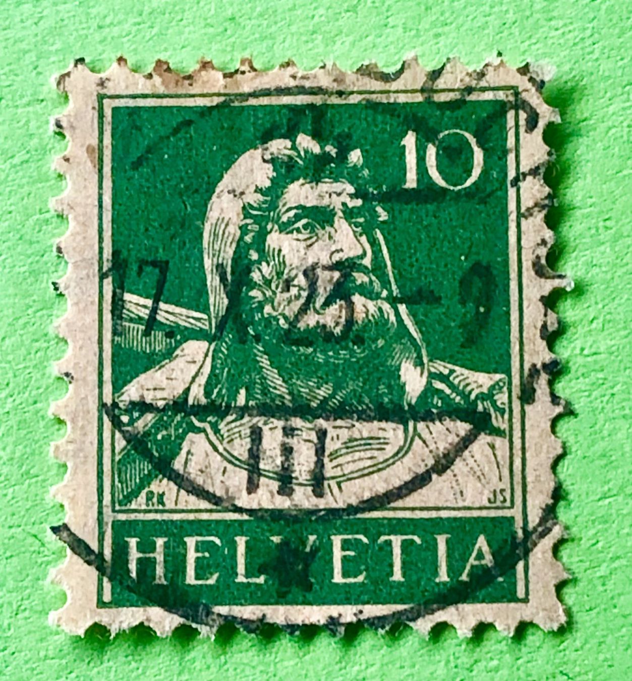 Tutti i francobolli: Nr.153 Wilhelm Tell GESTEMPELT     – Usato da Aarau venduto da Billa007