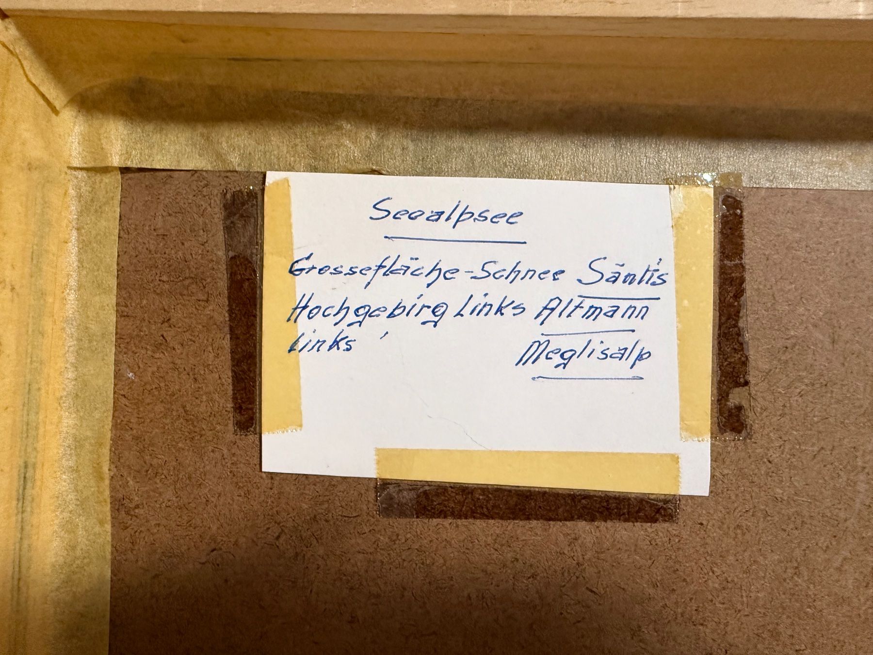 Dipinti: Appenzeller Gemälde – Usato da Eichberg venduto da Peter0231 4
