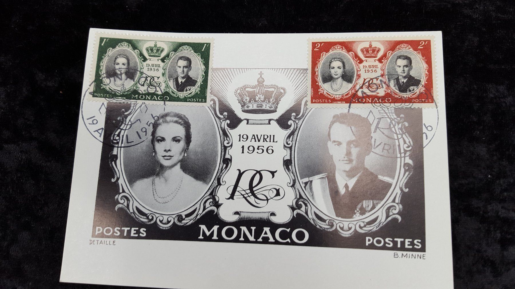 Tous les timbres: 4 Postkarten von Monaco – D'occasion à Reinach par 3Guggerli 3