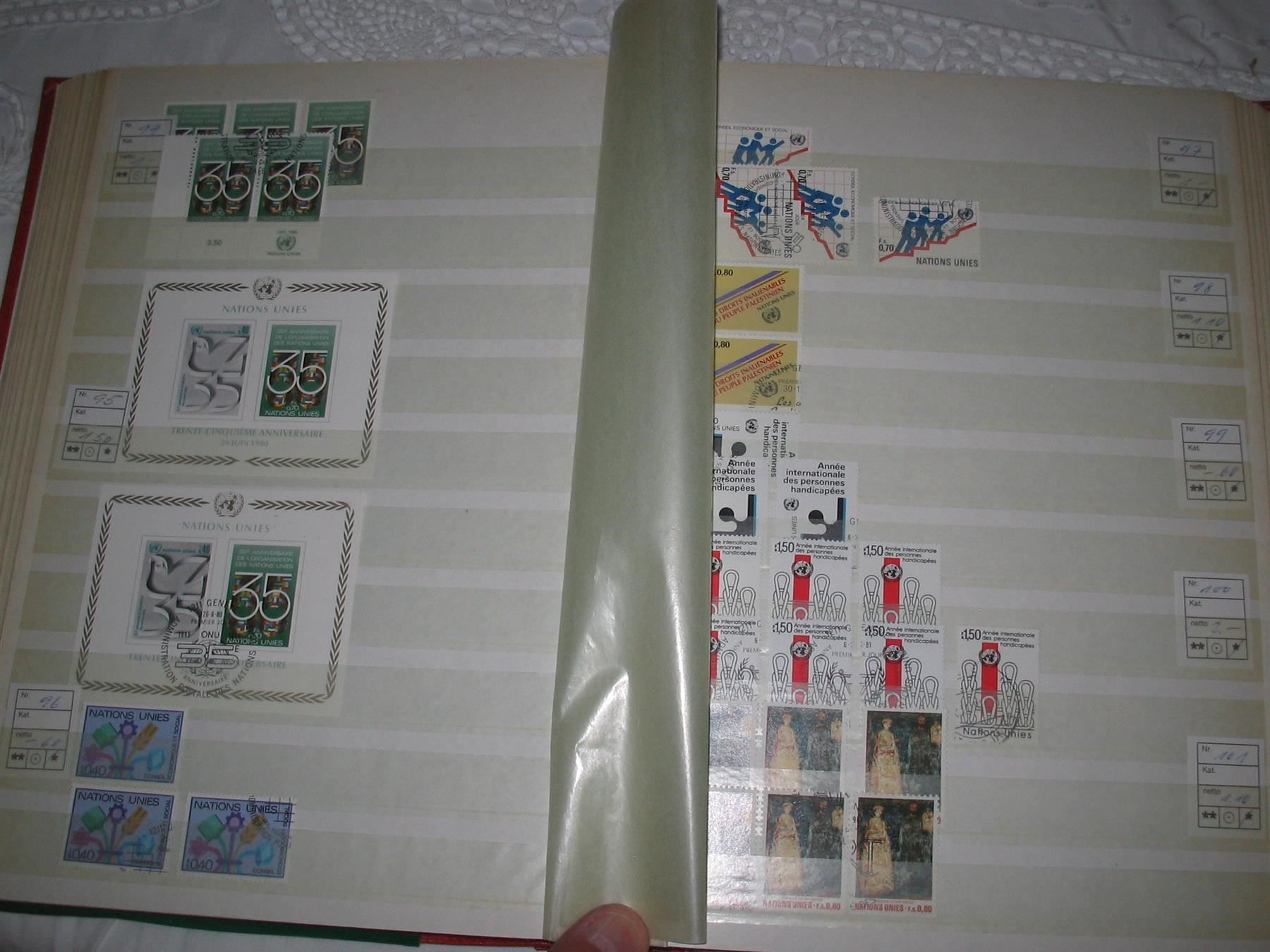 Tous les timbres: Schöner Posten UNO Genf postfr. u. gest – D'occasion à Winterthur par Kyoung 4