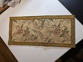 Vintage Decke Deckeli Untersetzer Dekoration Tuch 37 x 17 cm