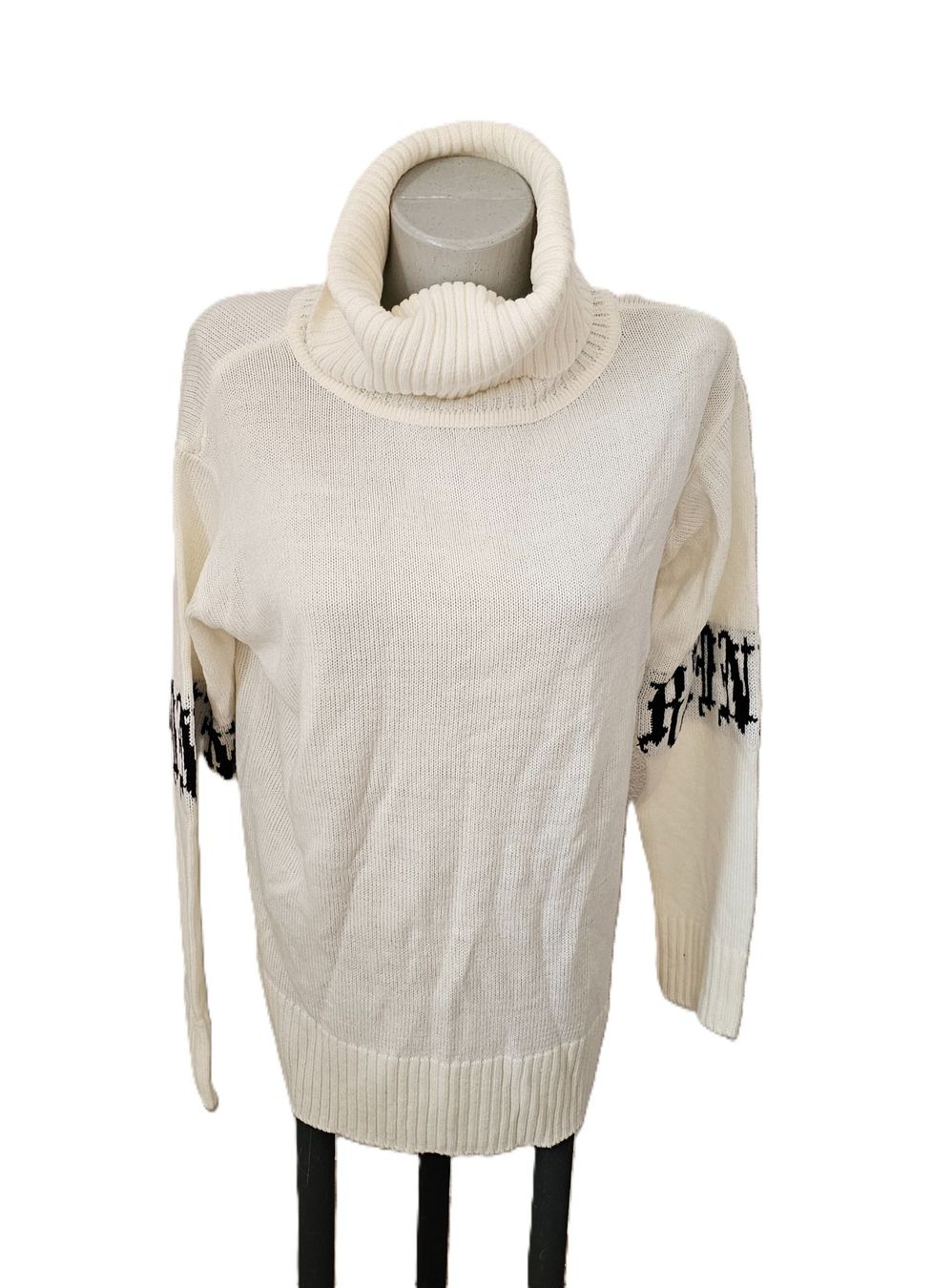 Maglioni & Felpe: Strick Pullover / Rollkragen "Rainbow" Gr. 40 / 42 – Usato da Füllinsdorf venduto da Sunnebliemli7