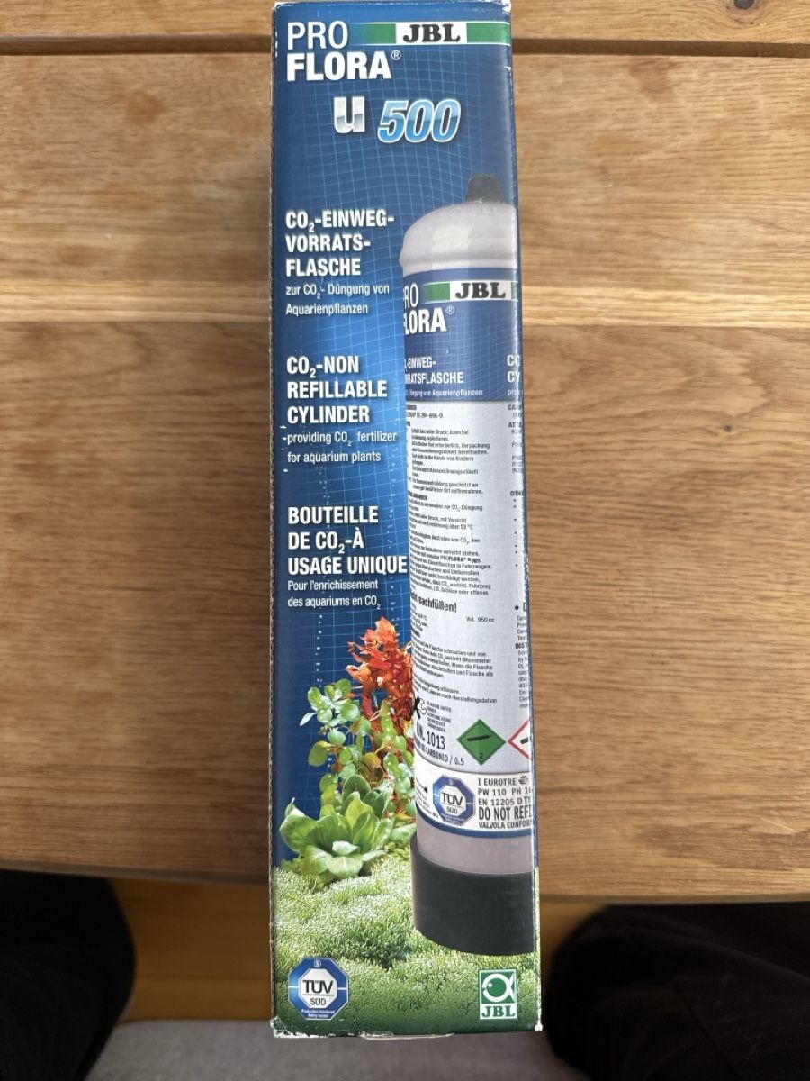 Aquarium: JBL ProFlora U 500 CO2 Zylinder neu – Neu und originalverpackt aus Herdern von bor_sm5b