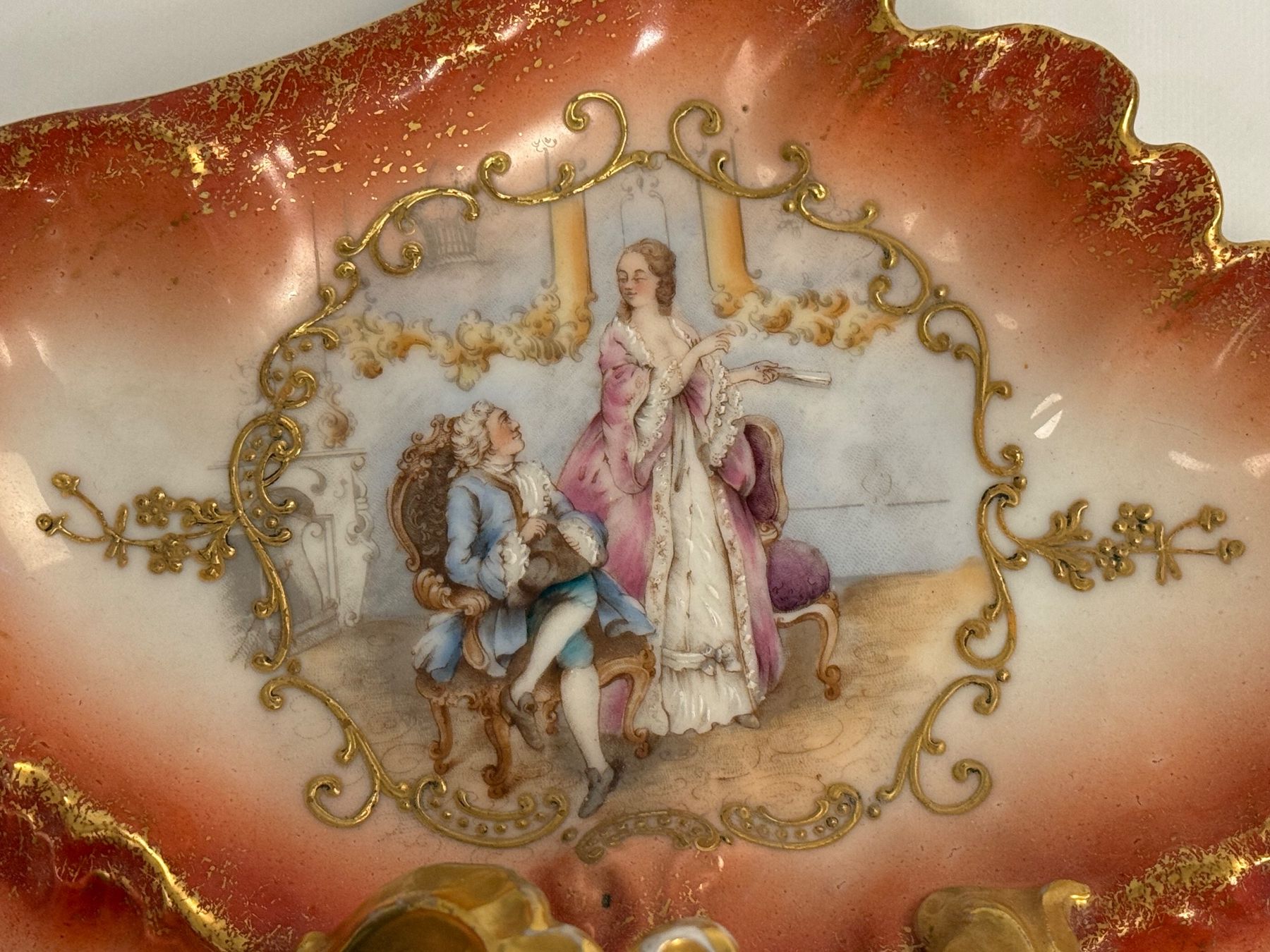 Ciotole: Porzellan Prunkschale mit Golddekor – Usato da Itingen venduto da uhu777 4
