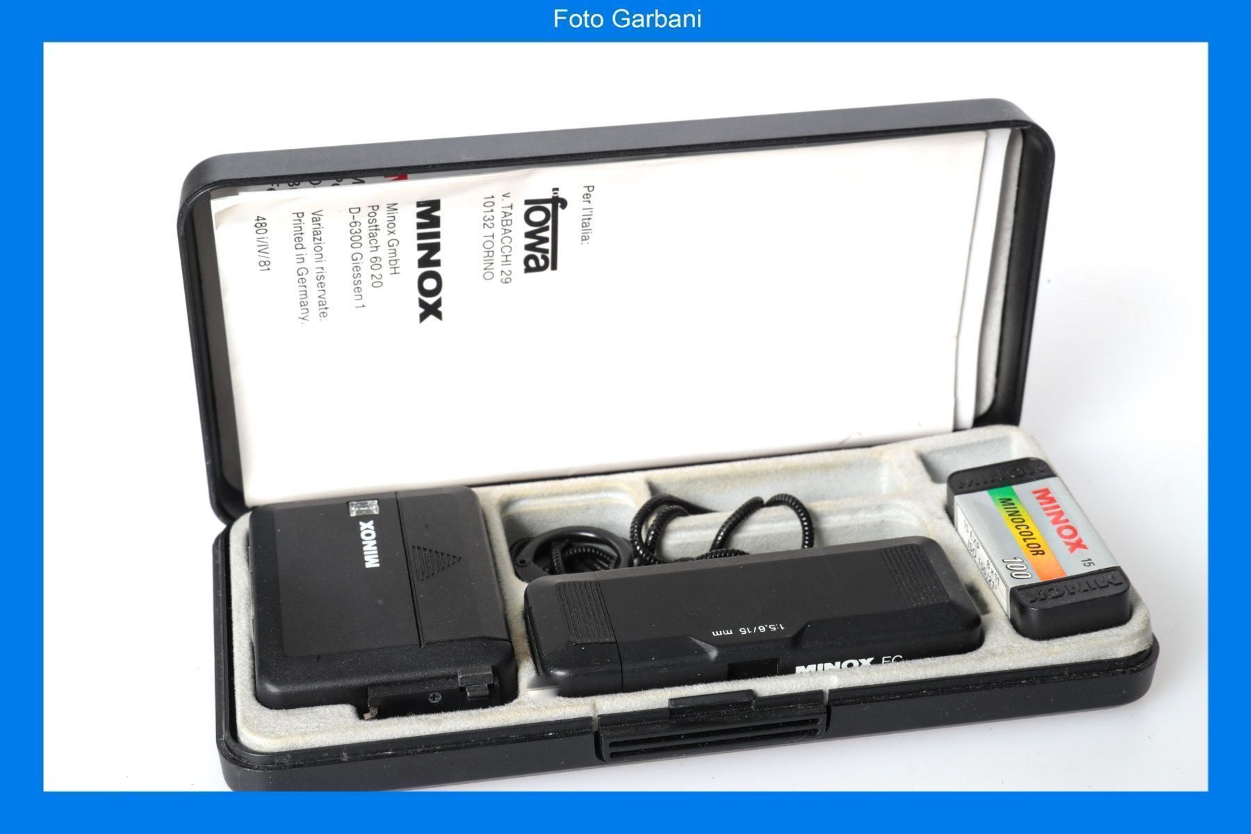 Minox Fotocamera: Minox EC Exclusive – Usato da Muralto venduto da FotoGarbani