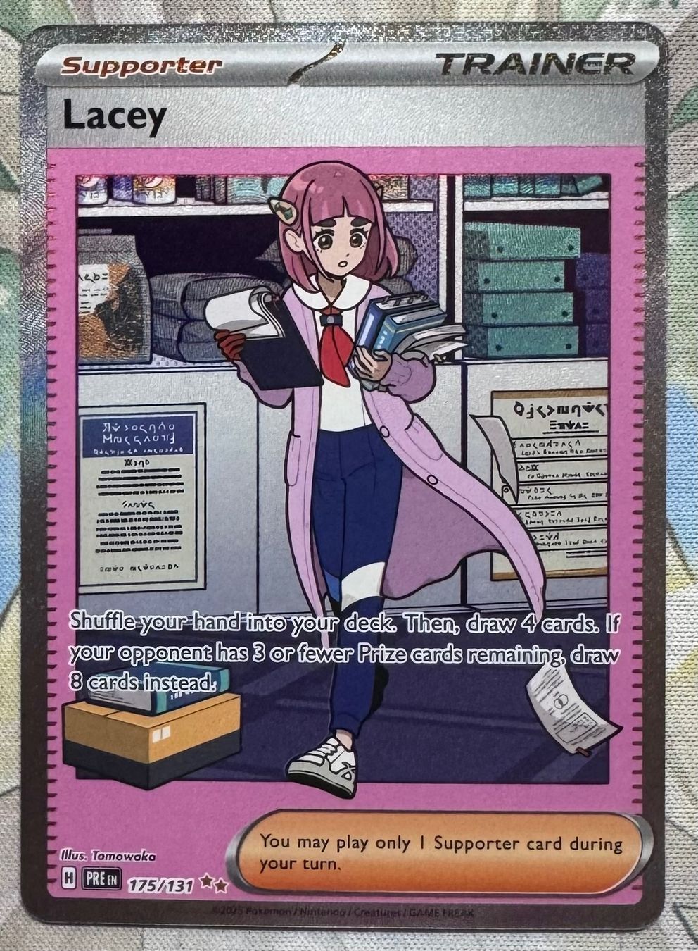 Pokémon Carte collezionabili: Pokémon TCG - Lacey (PRE175) Prismatic Evolutions – Nuovo (secondo la descrizione) da Oberwil BL venduto da Chelsea26