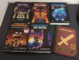 6 x *MINECRAFT - BÜCHER* 15 X 22CM/NEUWERTIG