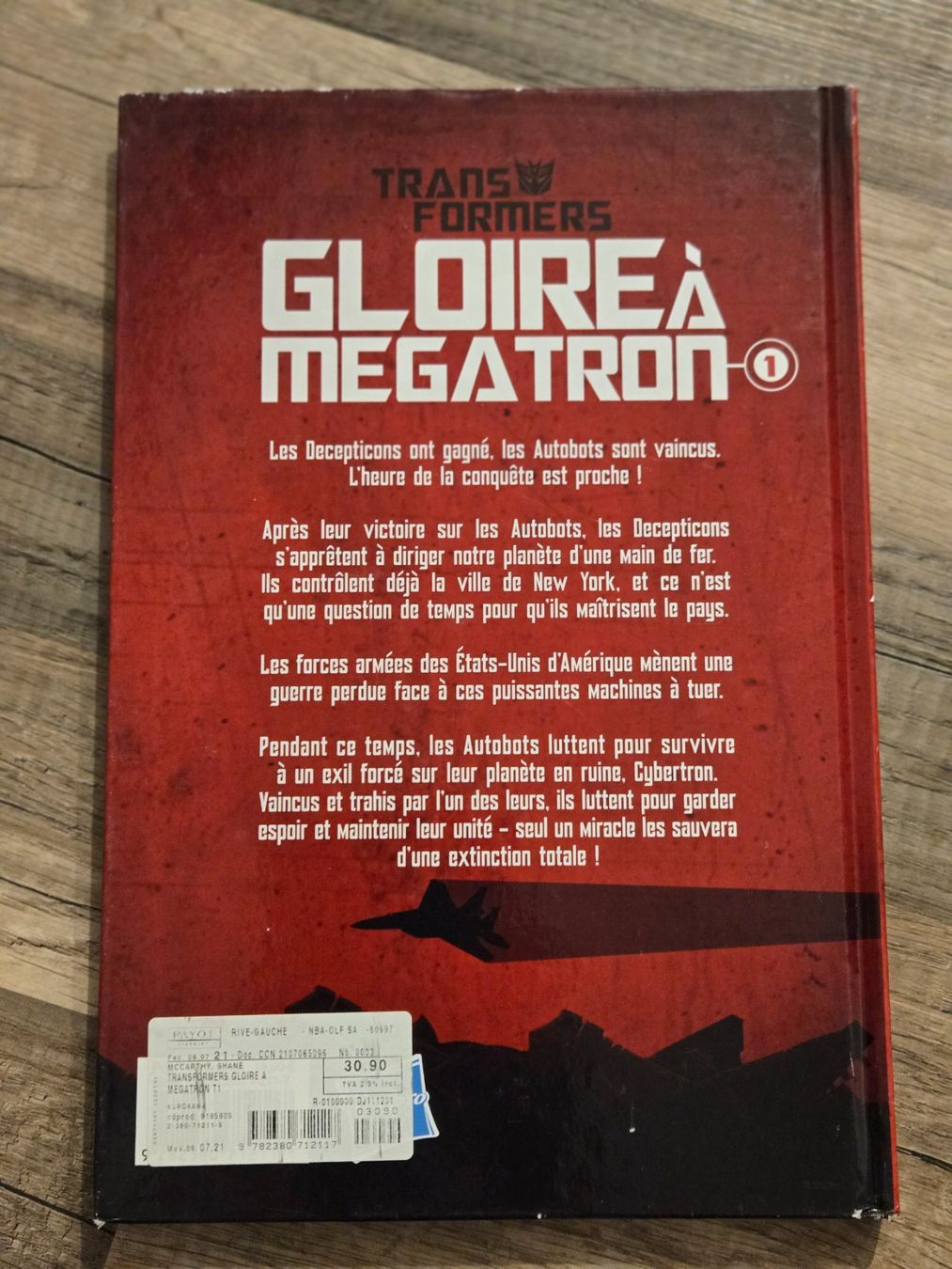 Fumetti: Transformers : Gloire à Megatron N°1 – Usato da Crémines venduto da Blakedrake 1