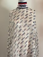 Fendi Mania & Fila Seidenbluse, Gr. IT 42 (EU 38)