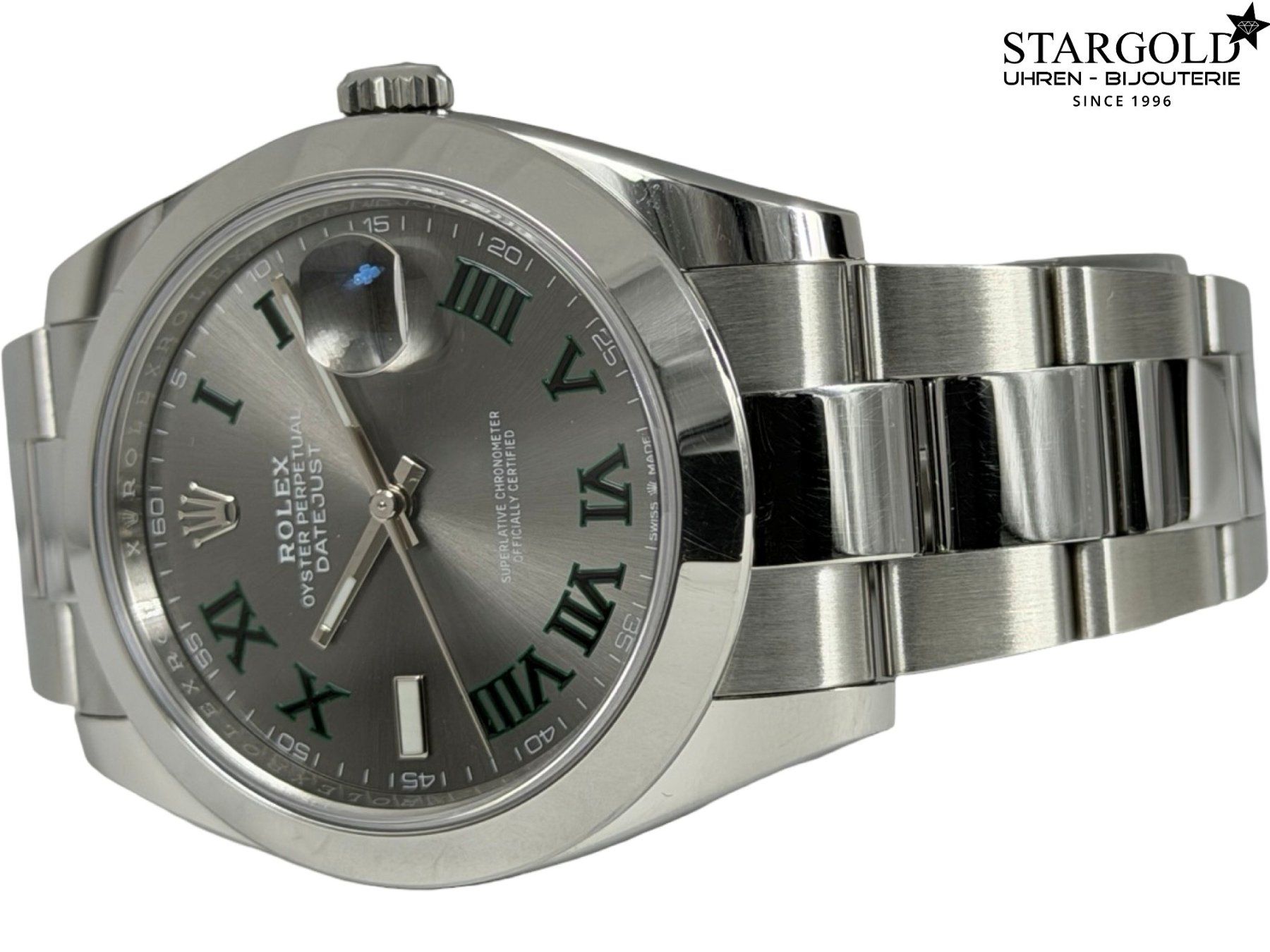 Rolex Montres: Rolex Datejust Wimbledon 41 - 126300 – D'occasion à Zürich par Stargold-Uhren 2