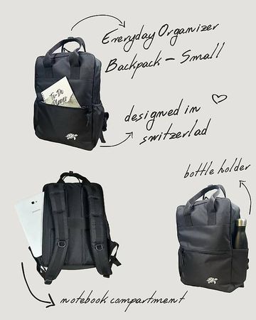 Everyday Organizer Backpack Small von Cleanup Fashion