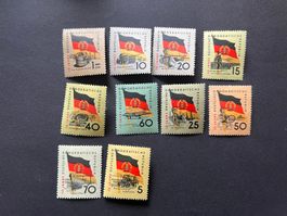 DDR 1959  Nr. 722-731 *  (5602)