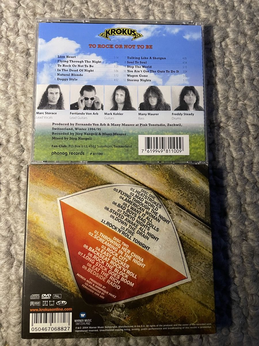 CD: 2x Krokus – Nuovo (secondo la descrizione) da Reinach AG venduto da trigger7811 2