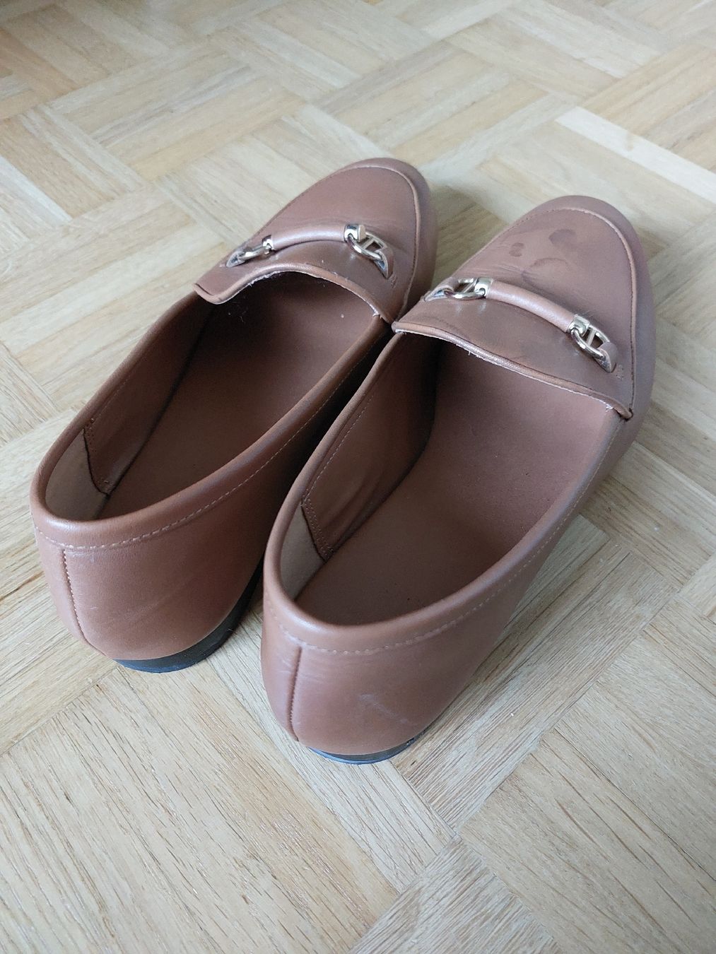 Dune London Scarpe da donna: Düne Damen Gr. 7/40, Leder braun – Difettoso da Baden venduto da BanaBoutique 2