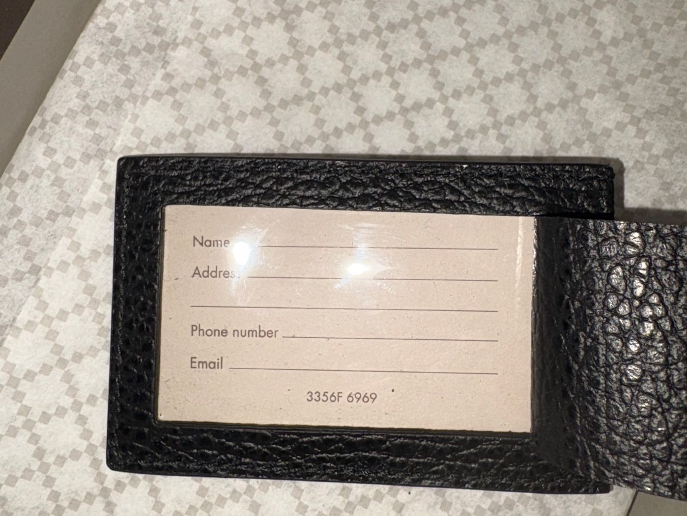 Gucci Valigie: GUCCI - Luggage Tag - NEW – Nuovo e nell'imballaggio originale da Pully venduto da Kika46 2