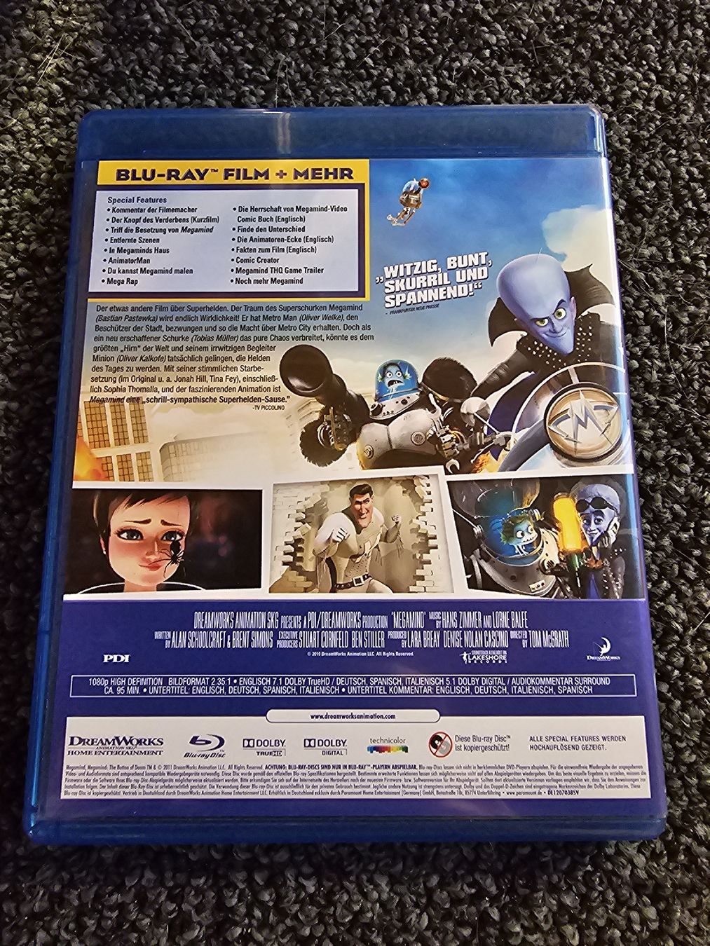 Tutti i DVDs: Megamind Blu-ray – Usato da Ruswil venduto da jan_bxl5 1